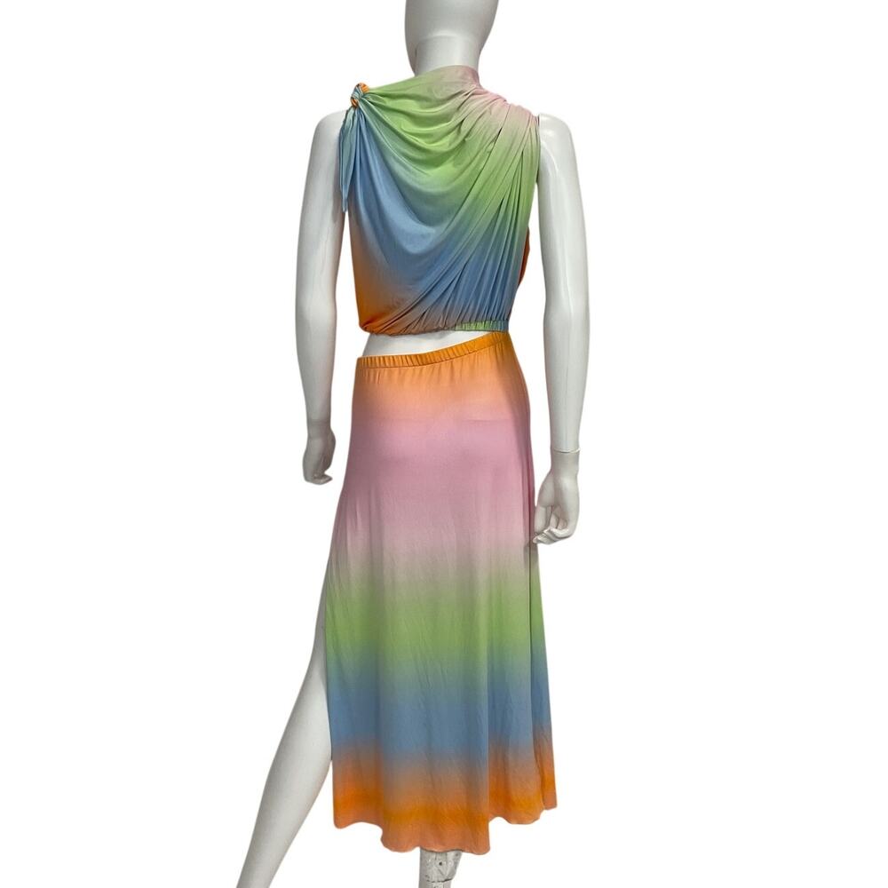 Siedres Draped Multi Safiya Midi Dress Size EU 34 / US 2 - Picture 3 of 5